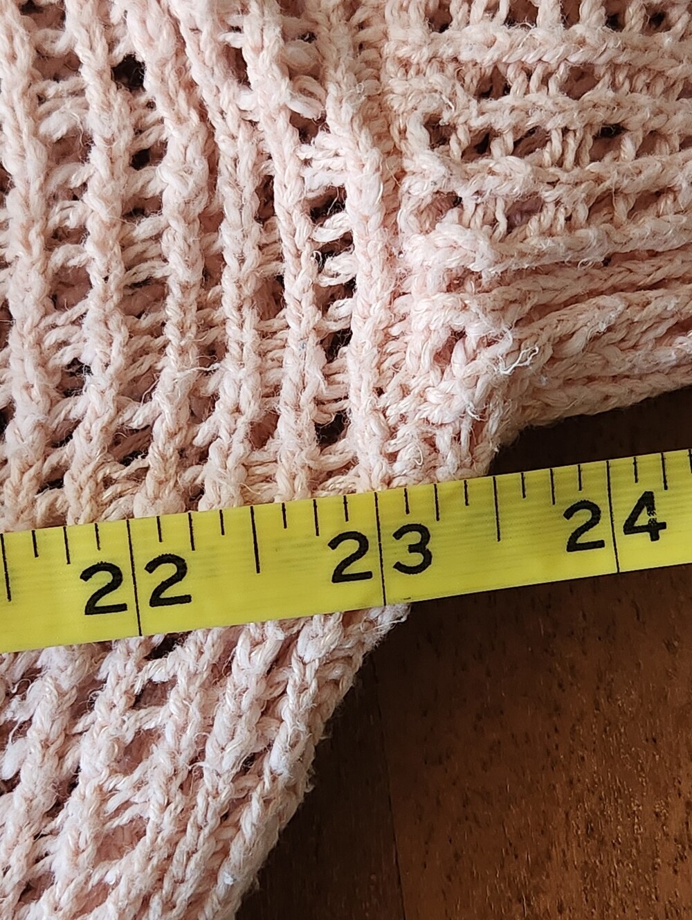 Billabong Sweet Bliss Sweater In 'Barely Blush' L - Picture 5 of 7